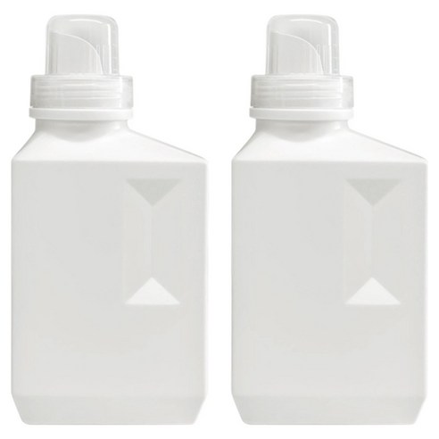 빅벅 세제 리필 플라스틱 소분용기 500ml, 2개
