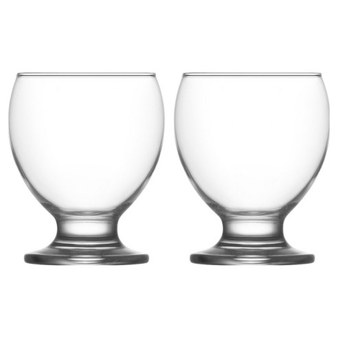 라브 테오 고블렛잔 250ml, 투명, 2개