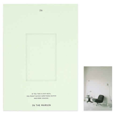 대시앤도트 2026 인 더 마진 날짜형 다이어리, 1개, 03 스프링 리프