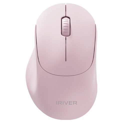 아이리버 항균처리 듀얼모드 멀티페어링 경량 인비저블 블루투스 무소음 무선 마우스, 핑크, MVM1