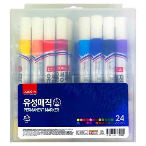 동아 유성매직, 24색, 1개
