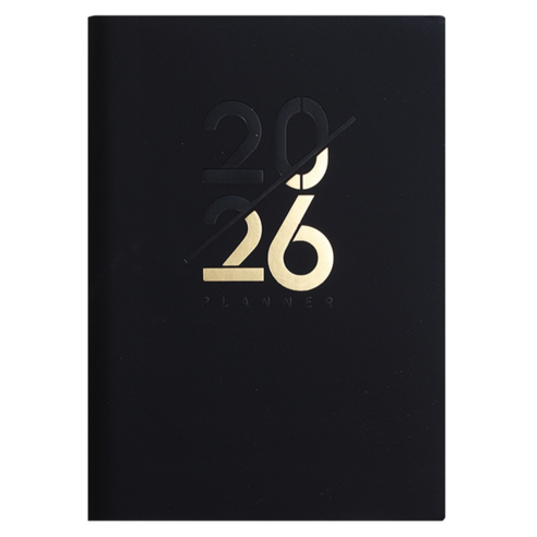 소담몰 부자되는 2026다이어리, 블랙, 1개