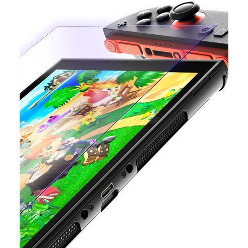 빅스킷 닌텐도 스위치2 강화유리 고화질 액정보호필름 부착키트 이미지 3