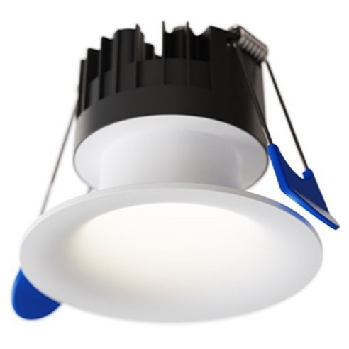 비츠조명 COB 크로이 다운라이트 매입등 4000K 10W 75mm, 화이트 + 주백색, 1개