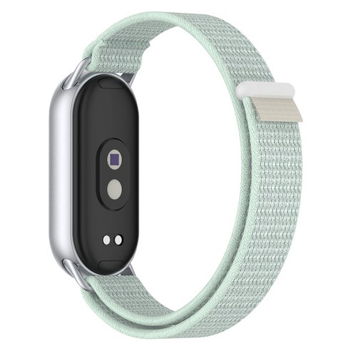 스페이스쉴드 풀탭 스포츠루프 밸크로 패브릭 나일론 스트랩, 민트, 1개