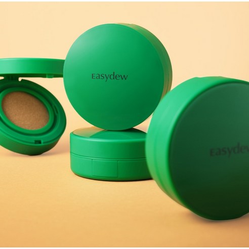 [한가인 PICK!] 이지듀 멜라 비 토닝 기미 앰플 쿠션 미니 후기 분석 - 휴대용 사이즈 비교