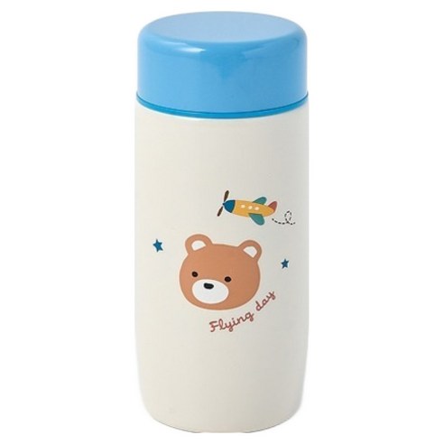 모던하우스 미니 보온병, 1개, 200ml, 블루