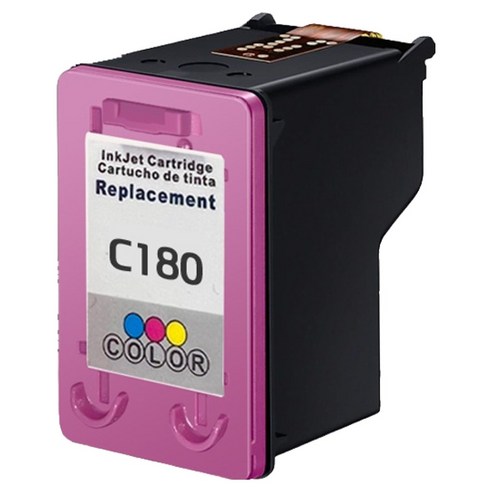 오피스토어 SL-J1660 / SL-J1663 / SL-J1665 / SL-J1770FW 대용량 호환잉크 INK-C180, 3색컬러, 1개