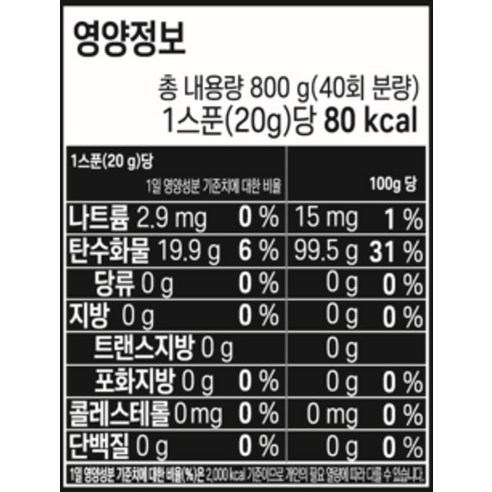 잠백이 패스트 카보린 800g, 1개 맛있게 먹은 솔직 후기 - 상품 이미지 2
