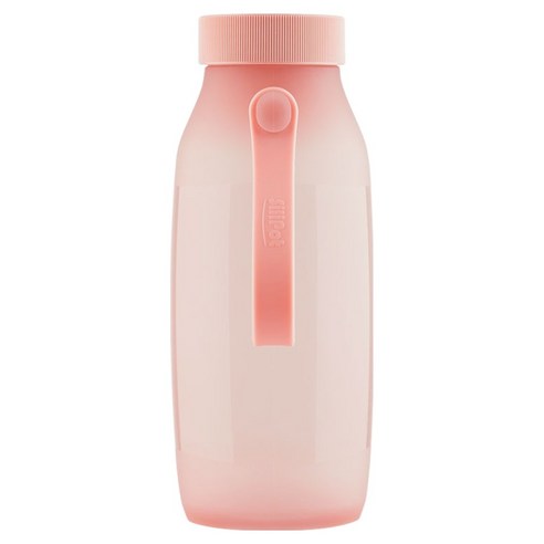 실리팟 실리콘 핸디 보틀, 로즈핑크, 500ml, 1개
