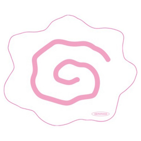 데미무드 페코페코 비정형 마우스패드, 가마보코, 1개
