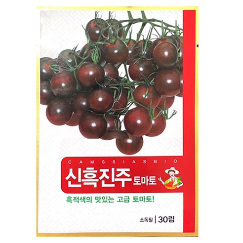 신흑진주 토마토 씨앗, 1개