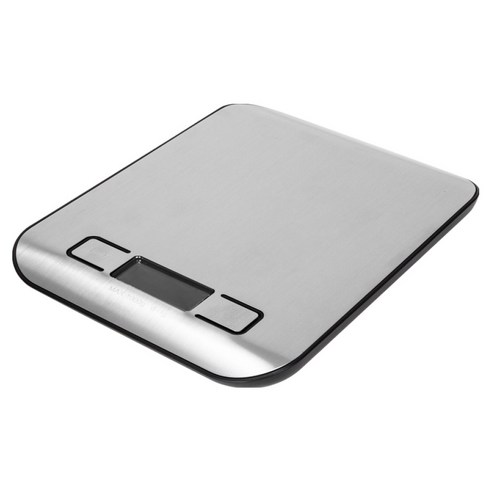 4BNK 디지털 스텐 주방 저울, 실버, 1kg