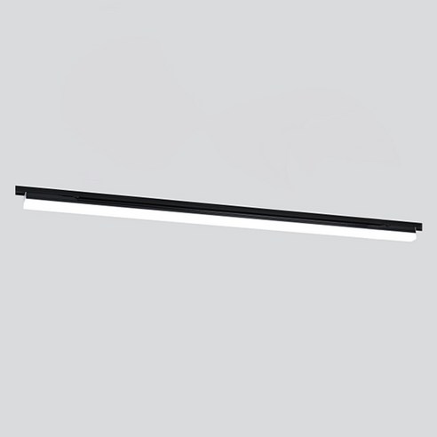 KDT LED T라인 레일 조명 1200mm 30W, 주광색 + 블랙