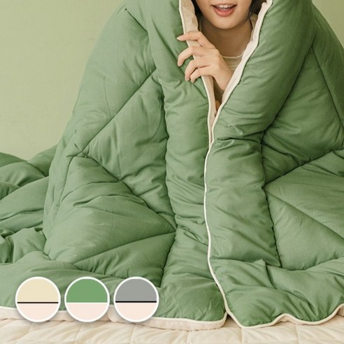 바자르 몽글머핀 양면 극세사 겨울 침구세트