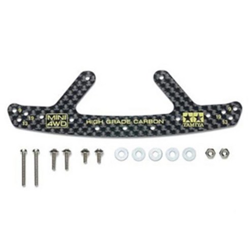 타미야 HG 카본 프런트 범퍼 플레이트 부품 세트 1.5mm 95692