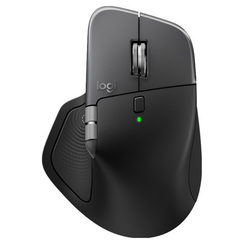 로지텍 MX MASTER 4 FOR MAC 무선마우스, 910-007581, 스페이스 블랙