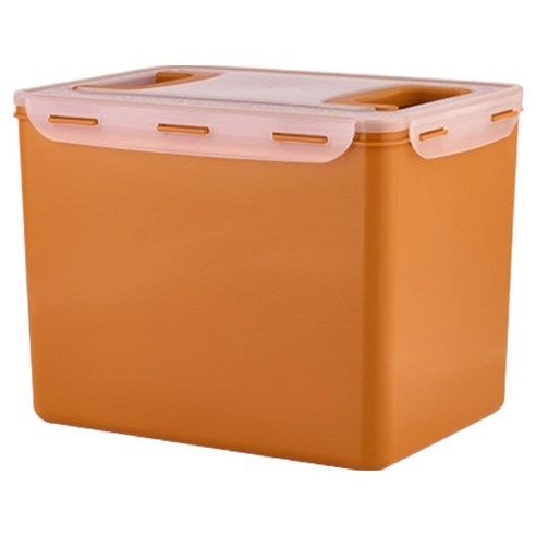 ecosense 황토 누름이 직사각 밀폐용기, 1개, 20L