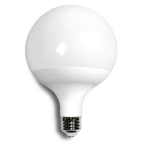 블루밍 LED 볼전구 롱타입 15W G120, 주백색, 1개