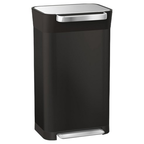 조셉조셉 타이탄 컴팩터 압축 휴지통 30L, 블랙