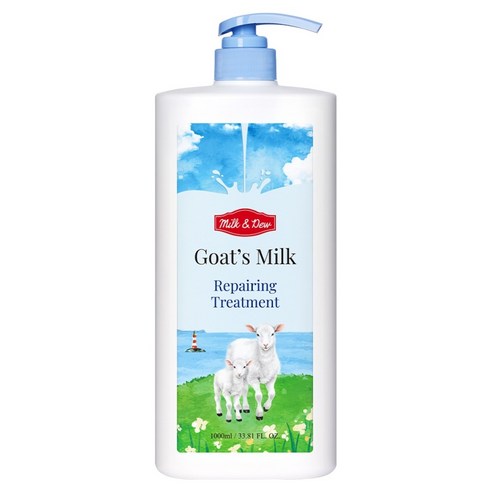 밀크앤듀 산양유 리페어링 트리트먼트, 1개, 1L