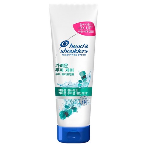 헤드앤숄더 가려운 두피 케어 두피 트리트먼트, 400ml, 1개