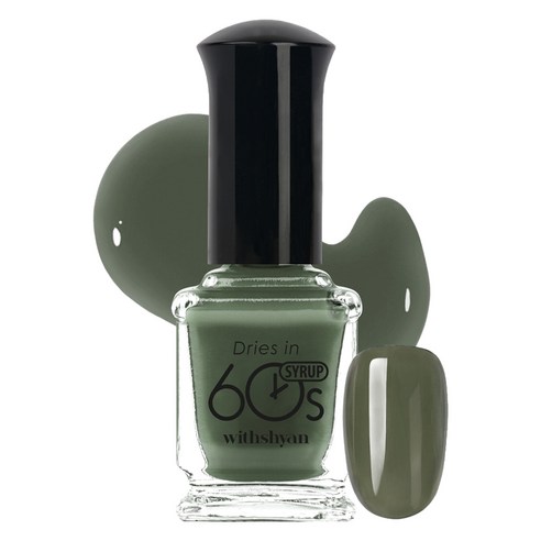 위드샨 60초 매니큐어, M178 쑥떡시럽, 9ml, 1개
