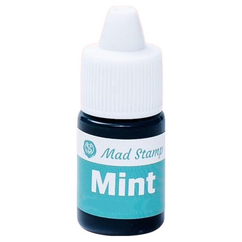 매드스탬프 만년 리필 도장 잉크, 민트, 5ml