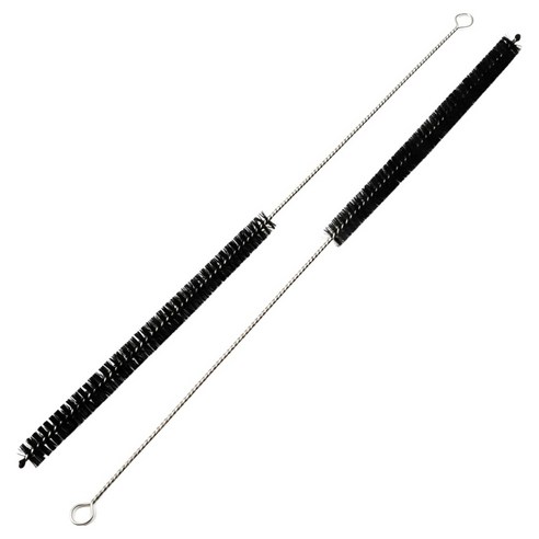 모나홈 텀블러 전용 롱스텐304 긴빨대 세척솔 35cm, 블랙, 2개 블랙, 2개