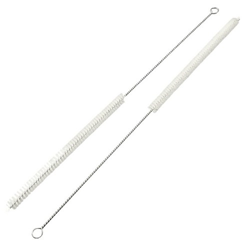 모나홈 텀블러 전용 롱스텐304 긴빨대 세척솔 35cm, 화이트, 2개