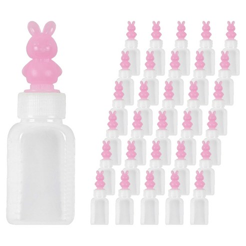 PE 분홍 토끼 뚜껑 캐릭터 물약병 RABB 20ml 실사용 후기 | 효과 있을까? - 상품 이미지 1