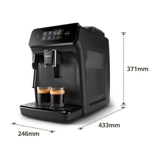 컴팩트한 사이즈의 필립스 1200 주방 배치 예시