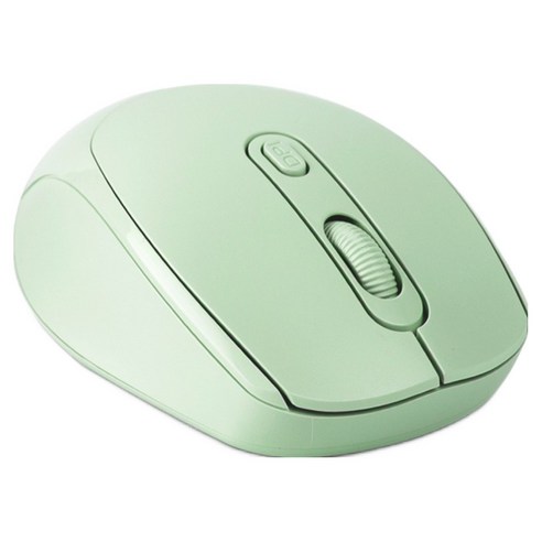 PLEIGO 블루투스 리시버 듀얼 파스텔 무소음 무선 마우스, MINT, M30