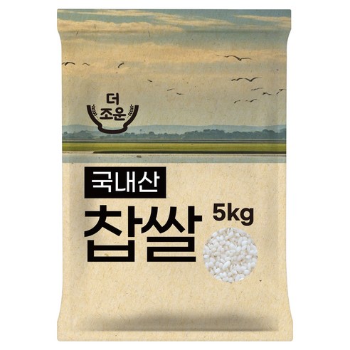 더조운 국내산 찹쌀, 5kg, 1개