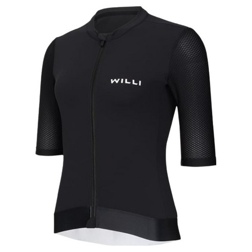WILLI 여성용 빌리 심플로고 자전거 반팔 져지