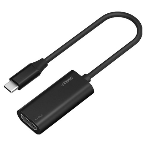 ipTIME C to HDMI PC변환젠더, UC2HDMI-8K, 1개