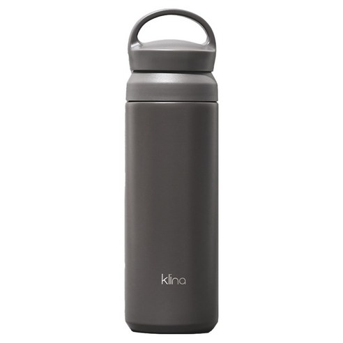 클리나 핸디온 보온 보냉 스텐 텀블러, 차콜, 1개, 500ml