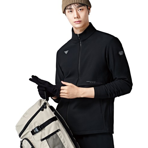 티알에스 남성용 25FW 배드민턴 테니스 탁구 스포츠 기모 본딩 트레이닝 셋업 1053