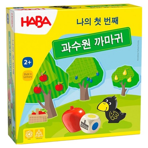 하바 나의 첫 번째 과수원 까마귀 보드게임 한글화 버전 HB307823, 혼합색상, 1개