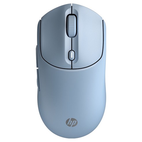 HP 400 무소음 무선 마우스, 블루, AZ7B4AA