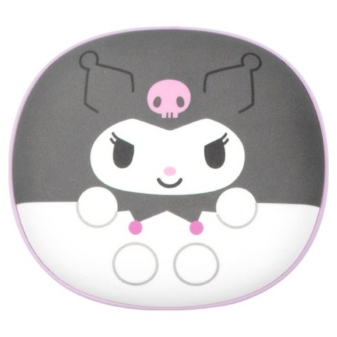 로이체 산리오 캐릭터즈 양변발열 원터치 충전식 휴대용 손난로 보조배터리 + 스트랩 + 파우치 세트