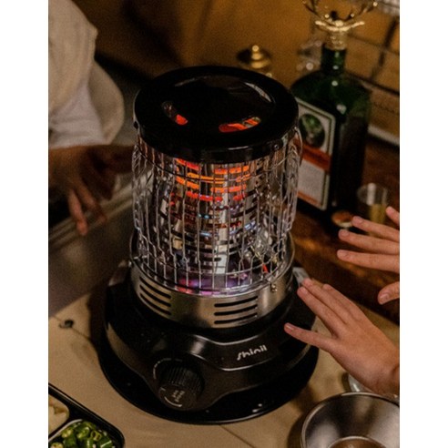 찬 바람에도 끄떡없는 따스함, 신일 포터블 캠핑 가스난로 SCG-HSG300I