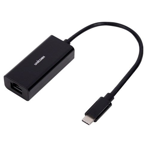 유니콘 C타입 기가 유선랜 어댑터 USB 3.1 Gen1