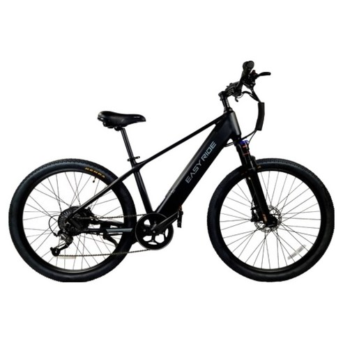 이지라이드 PRO 36V 350W 16.7Ah 전기자전거 EN-27.5 고객적집설치, 블랙, 알루미늄
