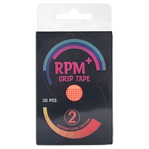 RPM 플러스 그립 리프팅 볼링중약지 테이프, 2번 오렌지 + 레드, 1개