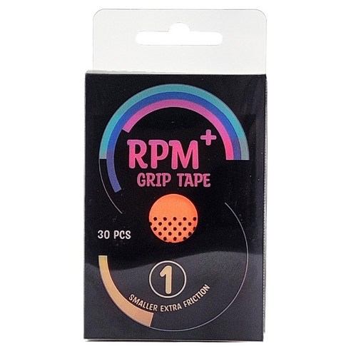 RPM 플러스 그립 리프팅 볼링중약지 테이프, 1번 오렌지 + 블랙, 1개