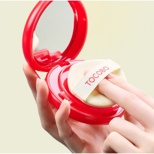 토코보 애플 듀이 핏 쿠션 15g, 22 로지, 1개 후기 분석 - 제형 텍스처 상세