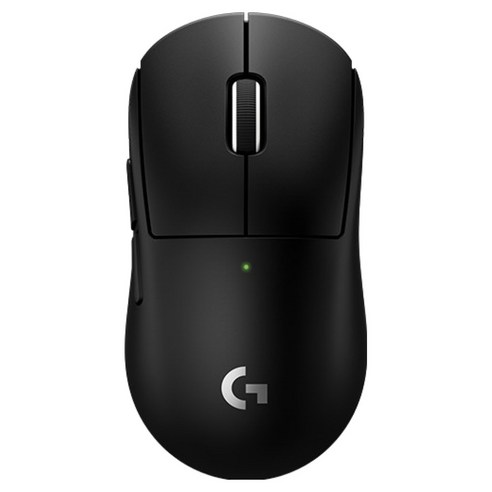 로지텍 게이밍 무선 마우스, PRO X SUPERLIGHT 2c, 블랙