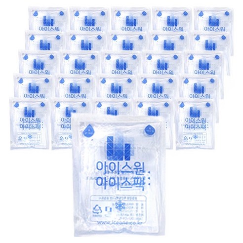아이스원 물아이스팩 10 x 12 cm, 1개입, 220개