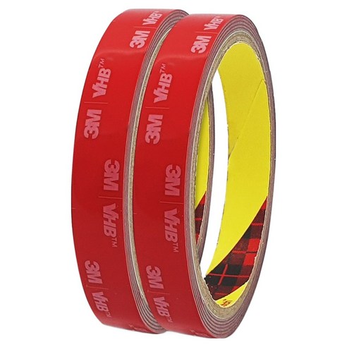 브이에이치비 쓰리엠 초강력 아크릴폼 그레이 양면테이프 14mm x 1.5m, 2개